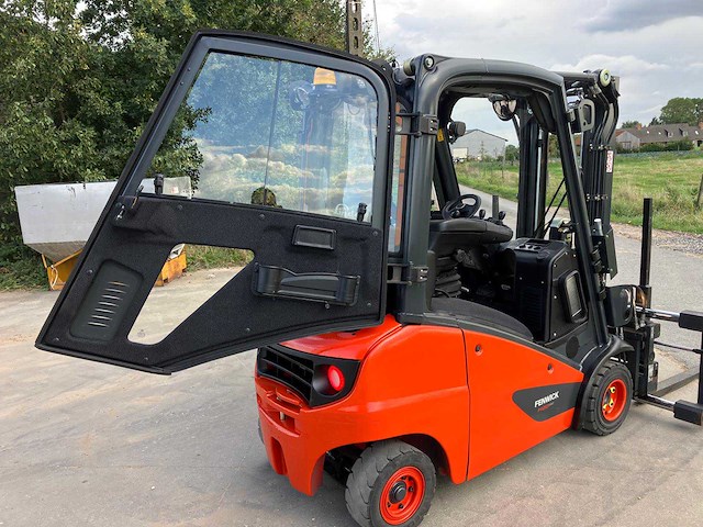 2015 linde h20t vorkheftruck met dubbele vork - afbeelding 17 van  64