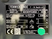 2015 linde h20t vorkheftruck met dubbele vork - afbeelding 61 van  64