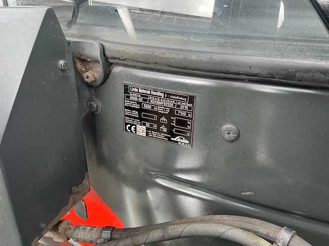 2015 linde h50d vorkheftruck - afbeelding 22 van  78