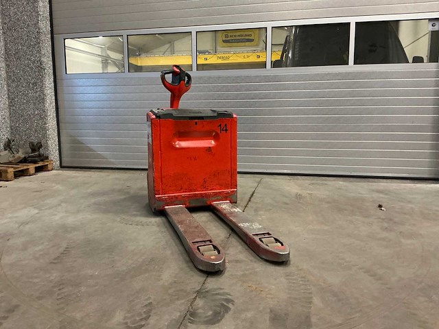 2015 linde t18 elektrische palletwagen - afbeelding 1 van  2