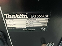 2015 makita eg550a stroomgenerator - afbeelding 6 van  6