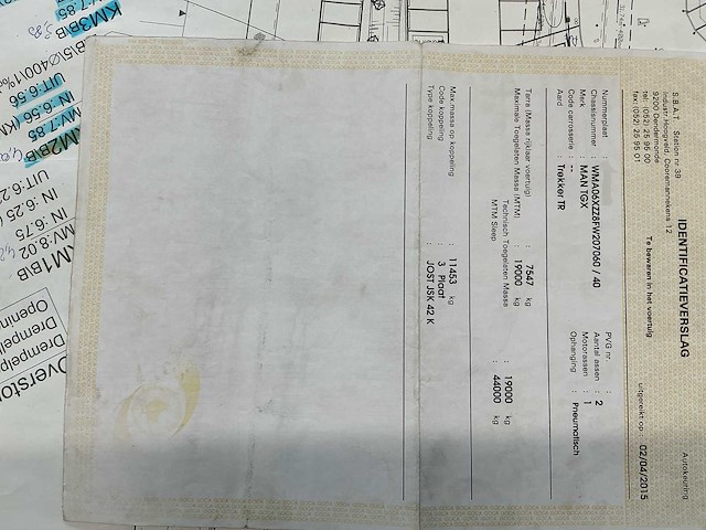 2015 man l200746001 vrachtwagen - afbeelding 29 van  35