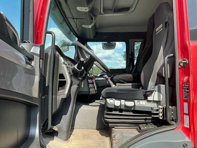 2015 man tgs 35.440 vrachtwagen met vdl containerhaaksysteem en palfinger kraan - afbeelding 2 van  45