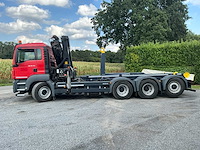 2015 man tgs 35.440 vrachtwagen met vdl containerhaaksysteem en palfinger kraan - afbeelding 12 van  45