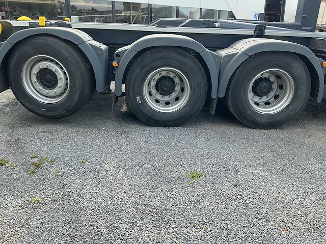 2015 man tgs 35.440 vrachtwagen met vdl containerhaaksysteem en palfinger kraan - afbeelding 33 van  45