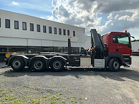 2015 man tgs 35.440 vrachtwagen met vdl containerhaaksysteem en palfinger kraan - afbeelding 42 van  45