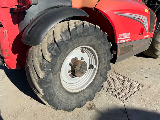 2015 manitou mlt 741-120 lsu st5b telehandler - afbeelding 9 van  15