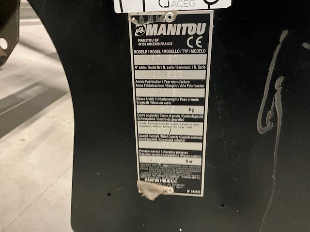 2015 manitou pt800 verlenggiek - afbeelding 7 van  10