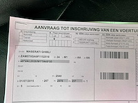 2015 maserati ghibli personenauto - afbeelding 33 van  37