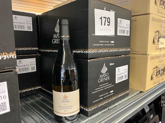 2015 maso grener vigna tratta witte wijn (37x) - afbeelding 1 van  3