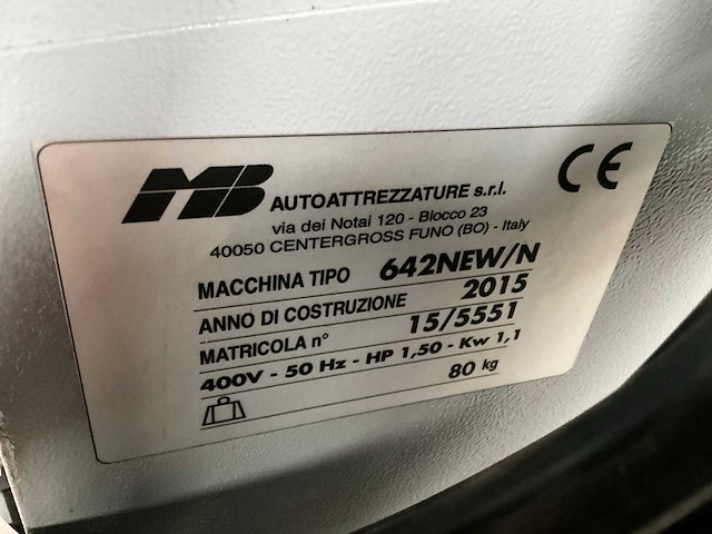 2015 mb 642new/n lasdampafzuiginstallatie - afbeelding 6 van  9