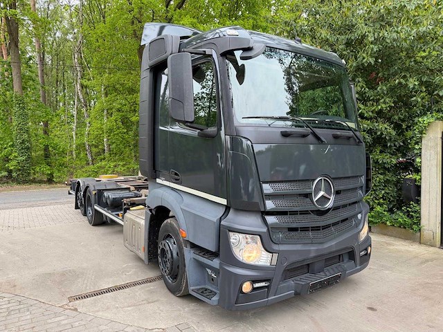 2015 mercedes-benz actros mp4 vrachtwagen - afbeelding 9 van  17