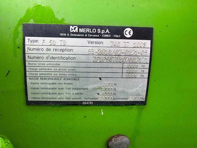 2015 merlo tf42.7 f50td telehandler - afbeelding 4 van  12