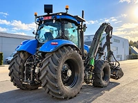 2015 new holland t7.220 4wd sa vierwielaangedreven tractor met armmaaier - afbeelding 36 van  40