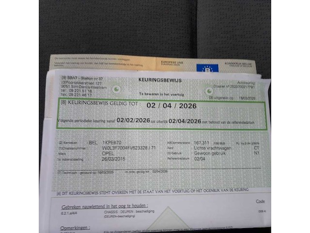 2015 opel vivaro (lichte vracht) - afbeelding 4 van  23