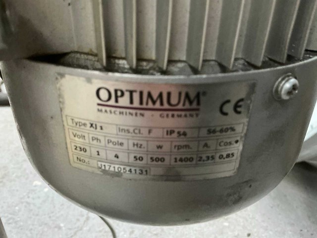 2015 optimum opti drill b17pro kolomboormachine te herstellen - afbeelding 3 van  11