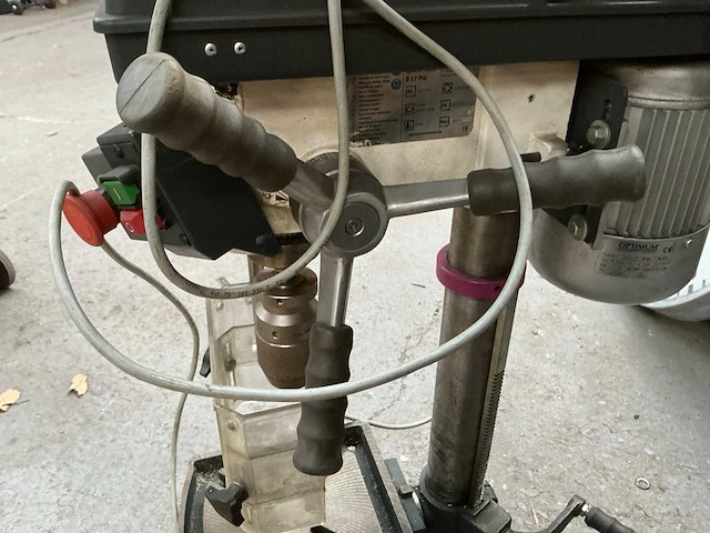 2015 optimum opti drill b17pro kolomboormachine te herstellen - afbeelding 8 van  11