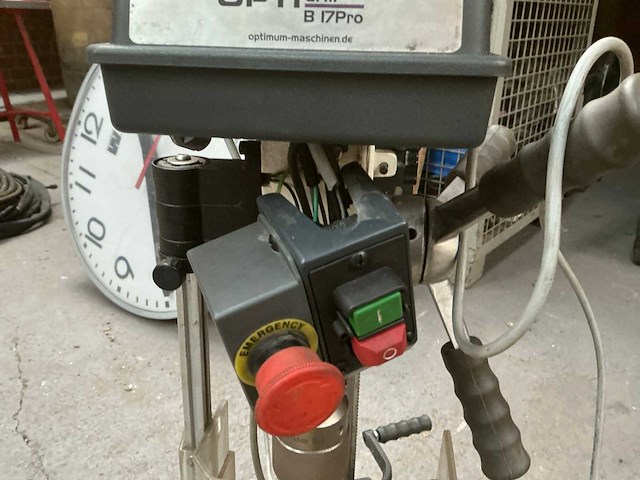 2015 optimum opti drill b17pro kolomboormachine te herstellen - afbeelding 11 van  11