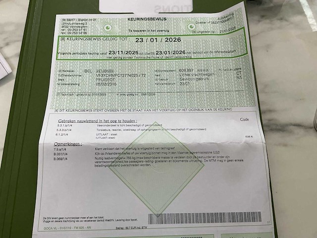 2015 peugeot boxer multicab y-sa lichte vracht - afbeelding 31 van  44