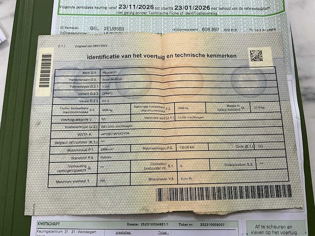 2015 peugeot boxer multicab y-sa lichte vracht - afbeelding 33 van  44