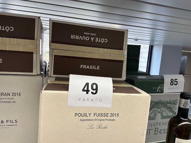 2015 pouily fuisse la roche witte wijn (36x) - afbeelding 2 van  2