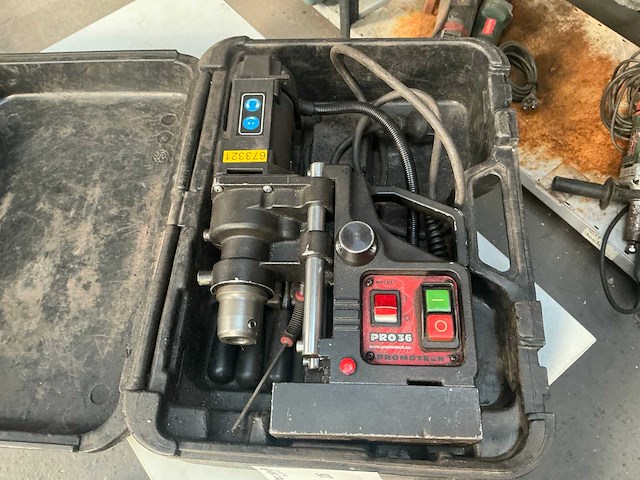 2015 promotech pro36 magnetische boormachine - afbeelding 7 van  7