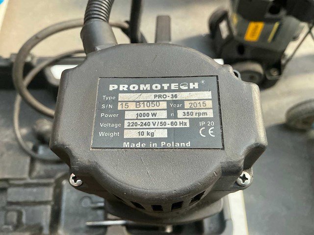 2015 promotech pro36 magnetische boormachine - afbeelding 4 van  7