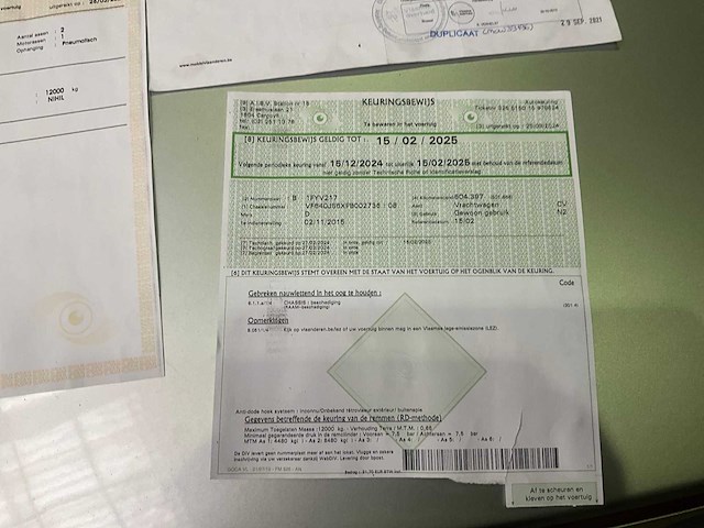 2015 renault d12 comfort vrachtwagen - afbeelding 30 van  38