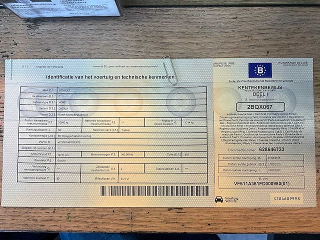 2015 renault hd001 vrachtwagen - afbeelding 28 van  38