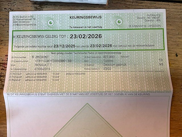 2015 renault hd001 vrachtwagen - afbeelding 27 van  29