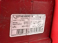 2015 rothenberger romax 3000 persmachine - accu - afbeelding 4 van  5
