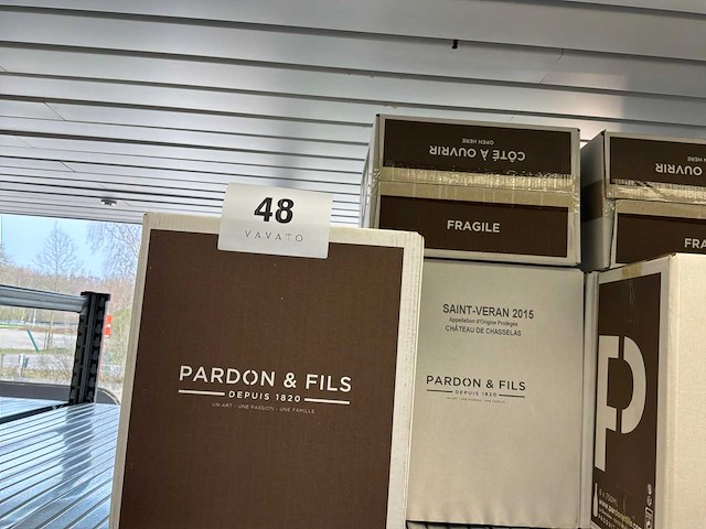 2015 saint-véran château de chasselas witte wijn (36x) - afbeelding 1 van  4