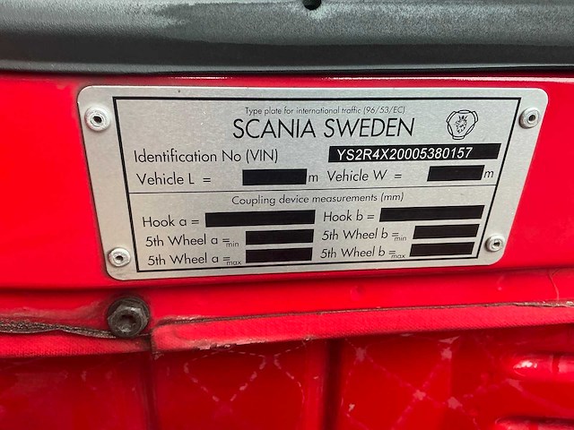 2015 scania super r490 trekker scania super r490 - afbeelding 5 van  30