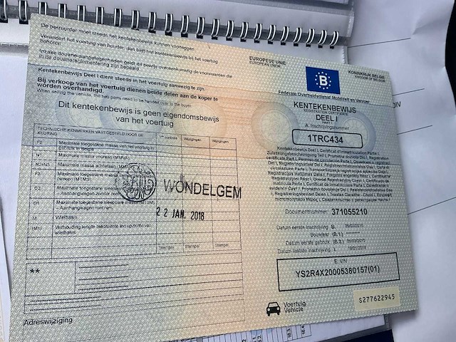 2015 scania super r490 trekker scania super r490 - afbeelding 22 van  30