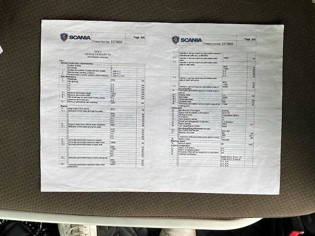 2015 scania truck r520 streamline v8 - afbeelding 40 van  59