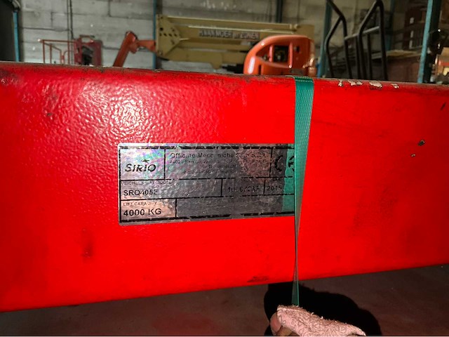 2015 sirio rsa405e autobrug 4t - afbeelding 3 van  5