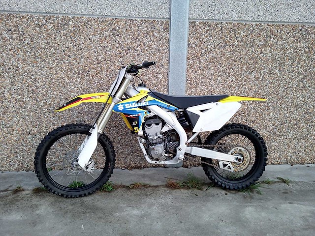 2015 suzuki rmz450 motorfiets - afbeelding 1 van  5