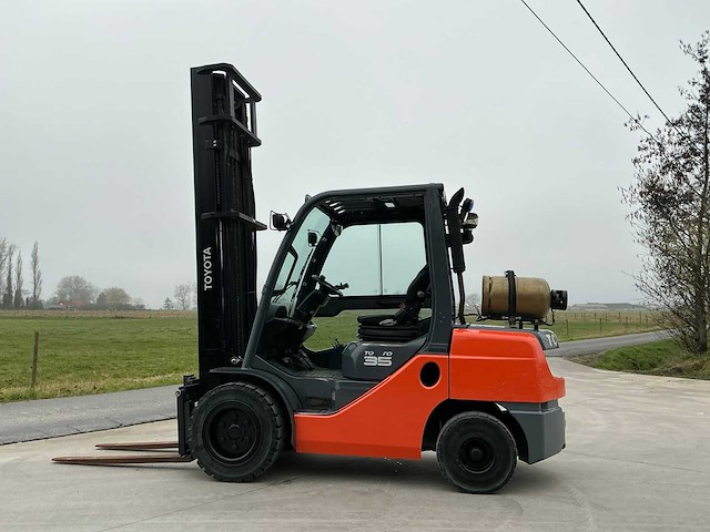 2015 toyota 02-8fgjf35 vorkheftruck - afbeelding 34 van  55