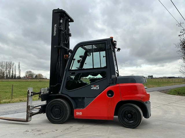 2015 toyota 40-8fdf35n vorkheftruck - afbeelding 12 van  68