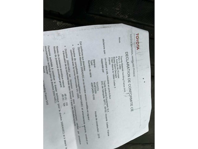 2015 toyota 40-8fdf35n vorkheftruck - afbeelding 51 van  69