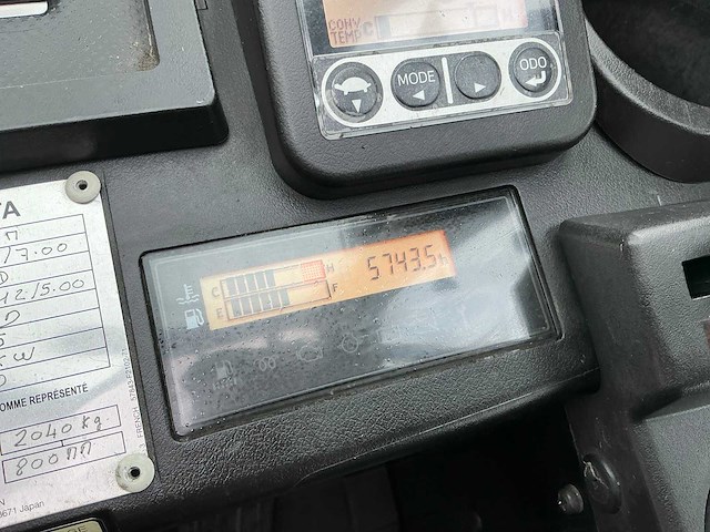 2015 toyota 40-8fdf35n vorkheftruck - afbeelding 27 van  69