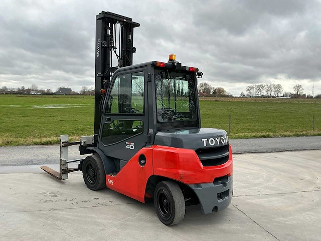 2015 toyota 40-8fdf35n vorkheftruck - afbeelding 9 van  66