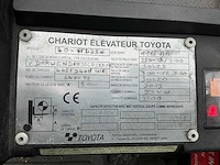 2015 toyota 40-8fdf35n vorkheftruck - afbeelding 33 van  66