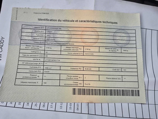 2015 volkswagen caddy 1.6 tdi auto - afbeelding 14 van  15
