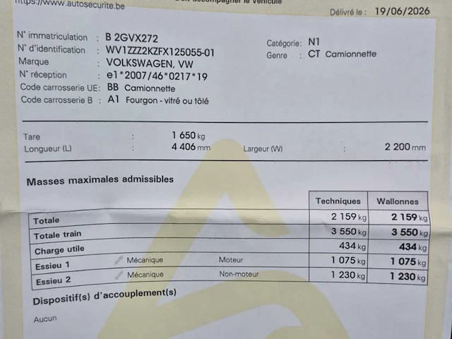 2015 volkswagen caddy 1.6 tdi auto - afbeelding 15 van  15