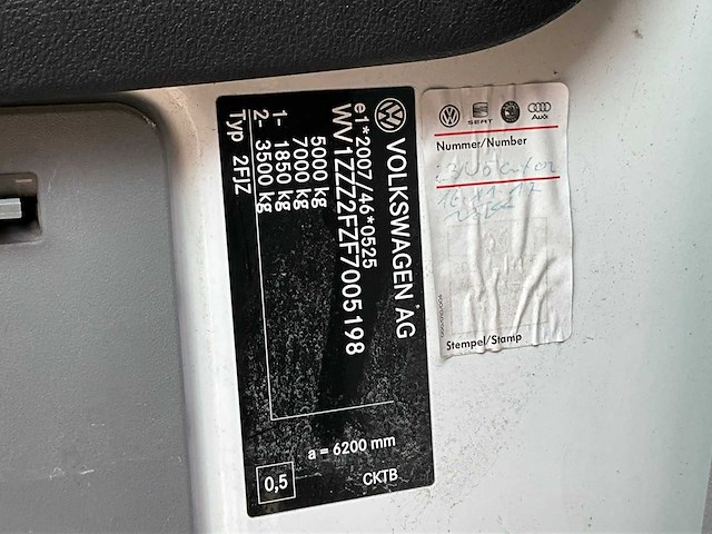 2015 volkswagen crafter - afbeelding 8 van  16