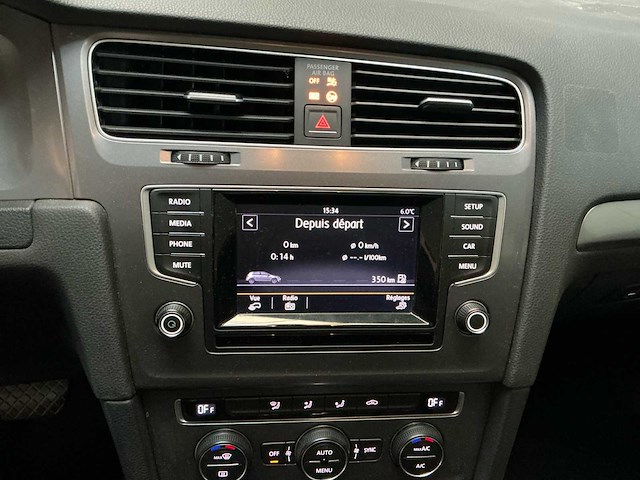 2015 volkswagen golf vii 1.6 cr tdi trendline dsg - afbeelding 11 van  58