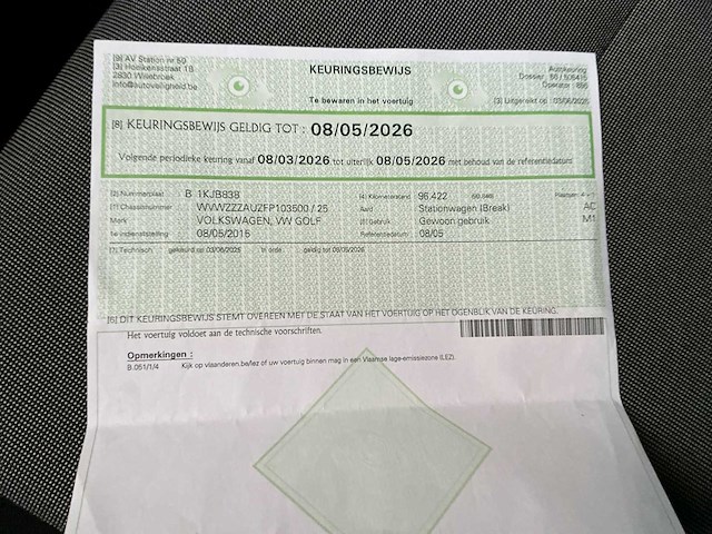 2015 volkswagen golf vii 1.6 cr tdi trendline dsg - afbeelding 52 van  58