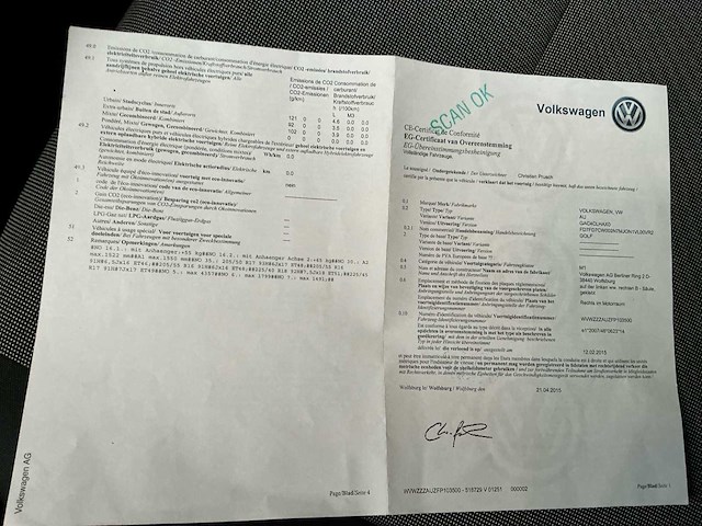 2015 volkswagen golf vii 1.6 cr tdi trendline dsg - afbeelding 53 van  58