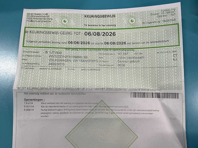 2015 volkswagen transporter lichte vracht - afbeelding 9 van  17